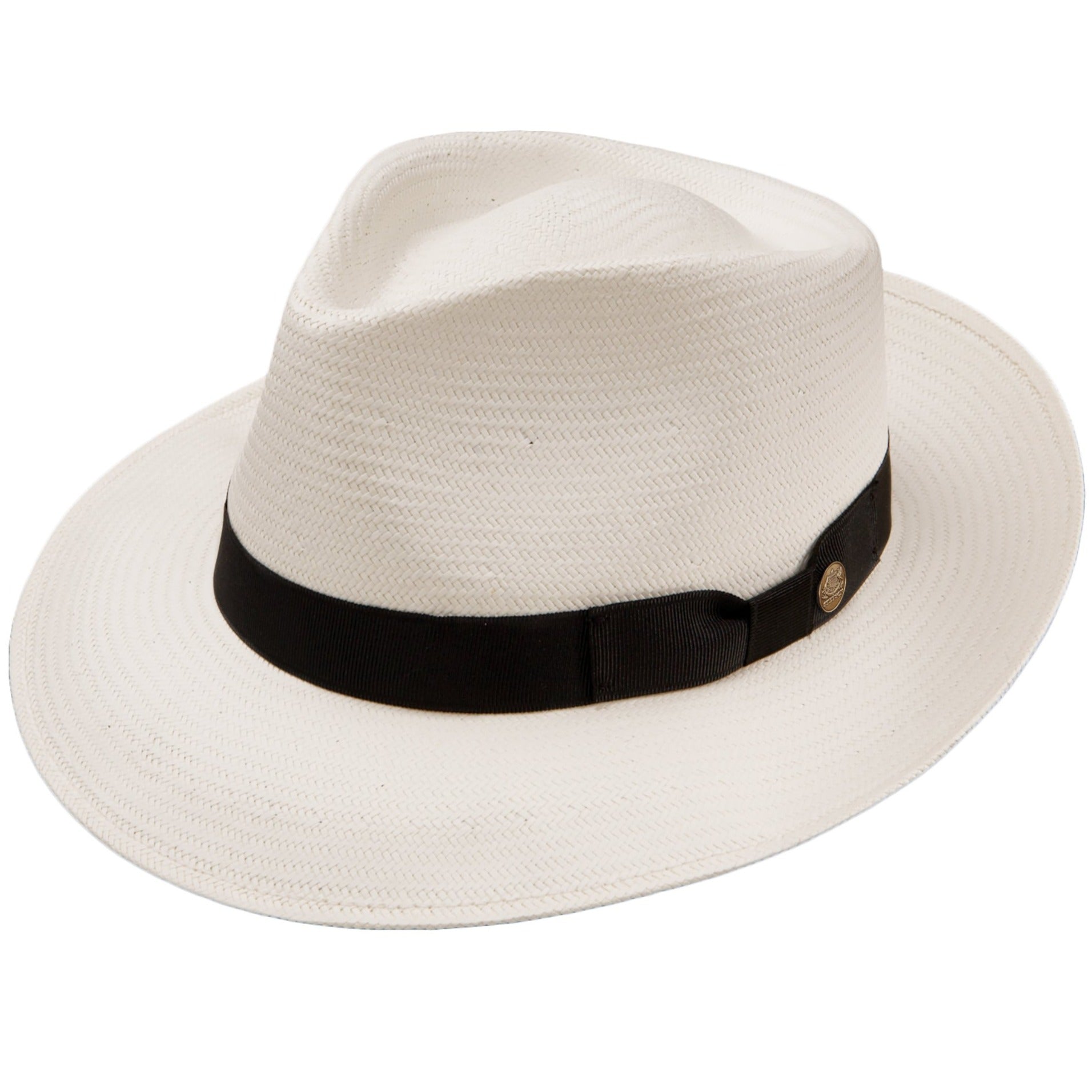 帽子 STETSON FLAT VINTAGE PANAMA Retro - Panama Straw Fedora Hat – HatCountry