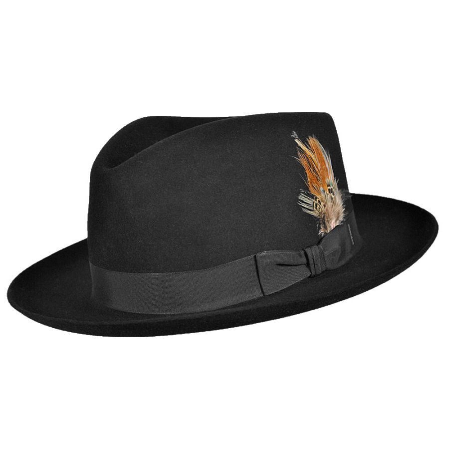 Chatham Wool Felt Fedora by Stetson – Levine Hat Co.