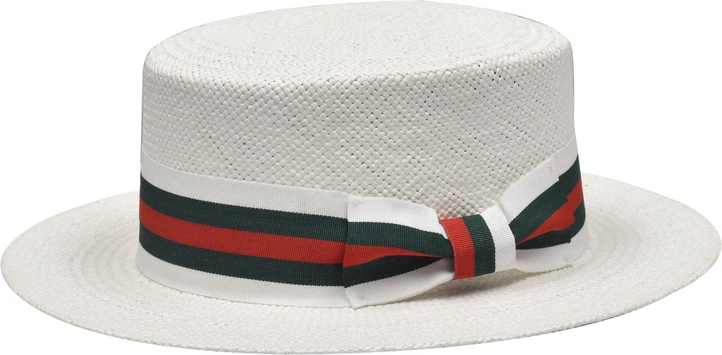 Boater with Club Stripe Band by Bruno Capelo