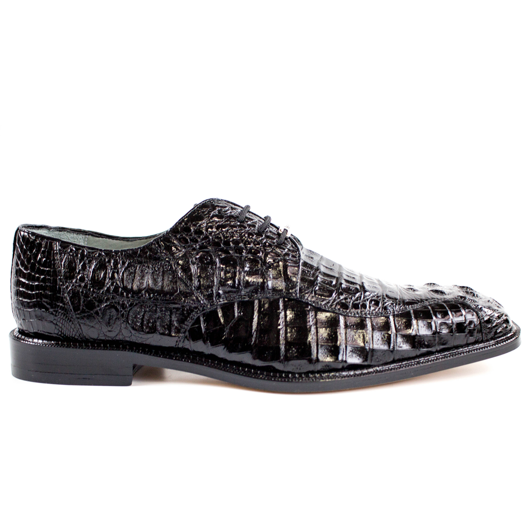 Belvedere Chapo Olive Hornback Crocodile Shoes
