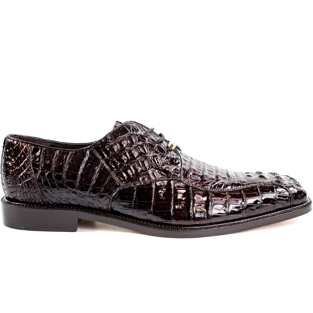Belvedere Chapo Brown Hornback Crocodile Shoes main image 1