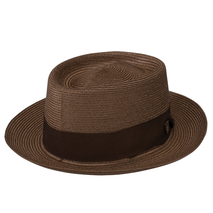 Coronado Milan Straw Pork Pie Hat by Stetson
