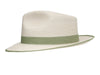 Thumbs Up Two-Tone Milan Straw Classic Brim Fedora by Dobbs