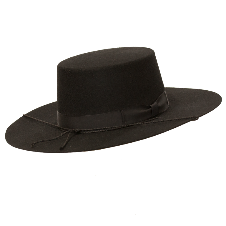Bolero Wide Brim Flat Crown Hat by Levine Hats – Levine Hat Co.