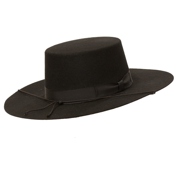 Bolero Wide Brim Flat Crown Hat by Levine Hats — Levine Hat