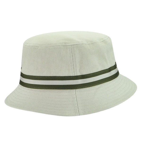 Filzhut Damen Kangol Stripe Lahinch Baumwollhut Fischerhut Hut Bucket Hat Stoffhut Damen/ Herren Kangol Mütze